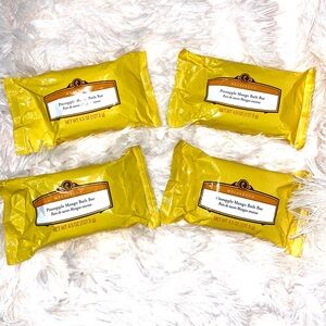 Melaleuca Pineapple Mango Bath Bar 4.5 oz - Yellow Lot of 4